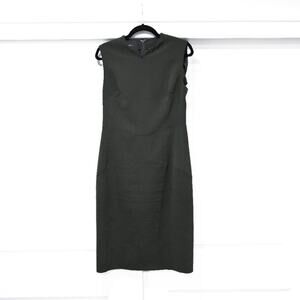 Cendric Charlier Army Green Sheath Dress | Size 6